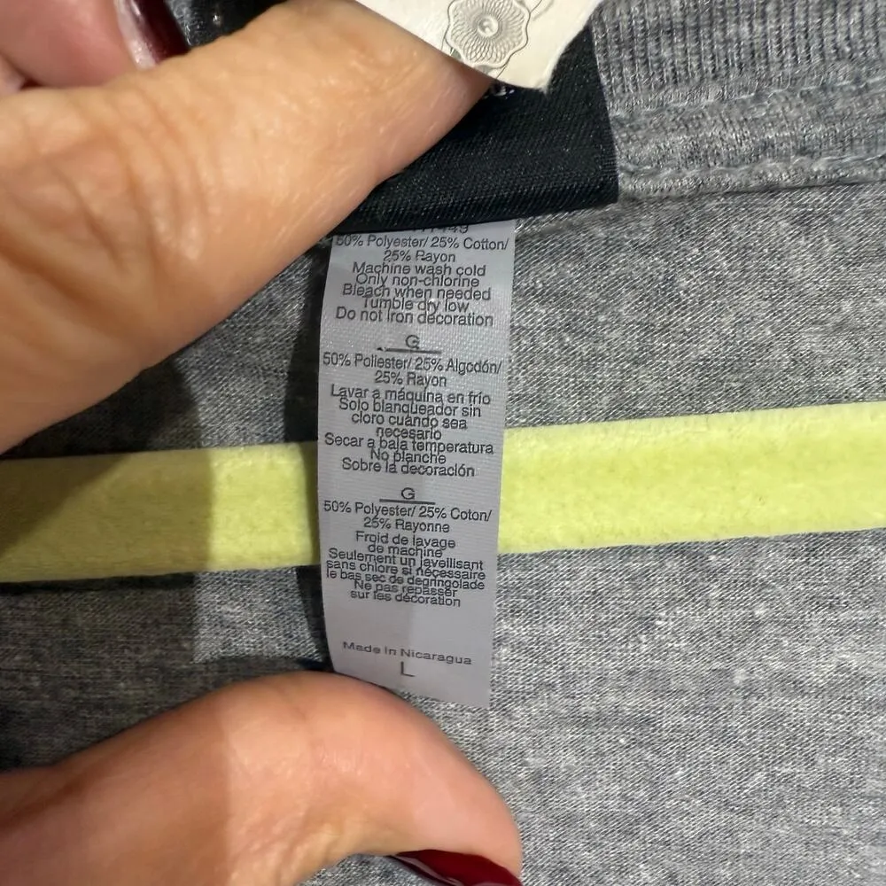 Harley Davidson Gray Retro Graphic American Speed Racer Tee Sz L NWT - Image 6