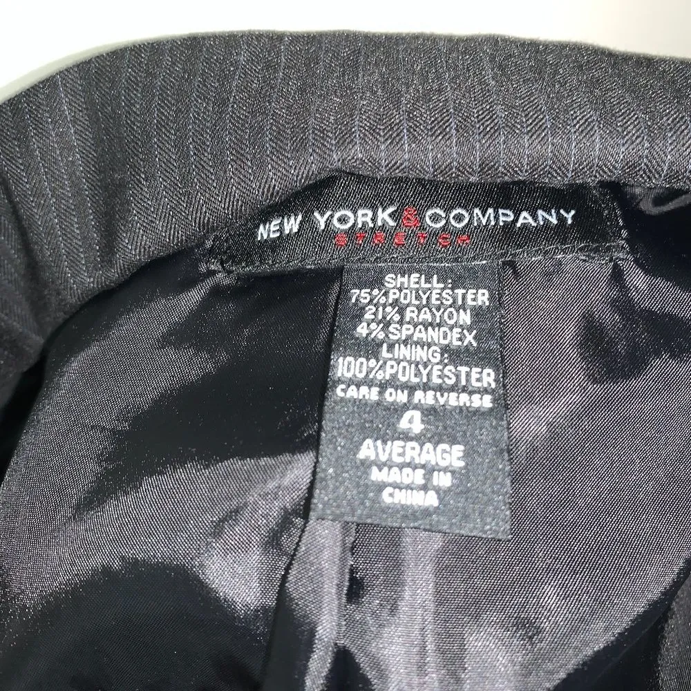 Excellent New York Company Business Suit Work Office Jacket Blazer Size 4 - Image 5