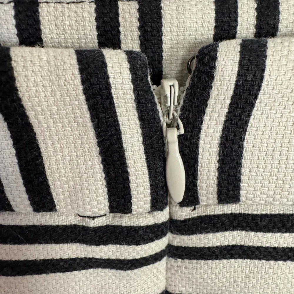 Ann Taylor LOFT Women’s Stripe Structured Cotton Pencil Skirt Size 10 - Image 7