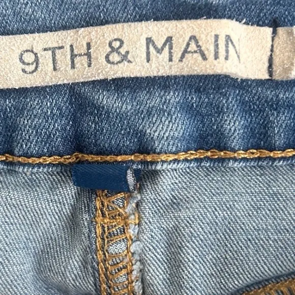 9th & Main Women's Denim‎ Blue Jeans Sz 12 Casual Versatile Grunge Punk Western - Image 4