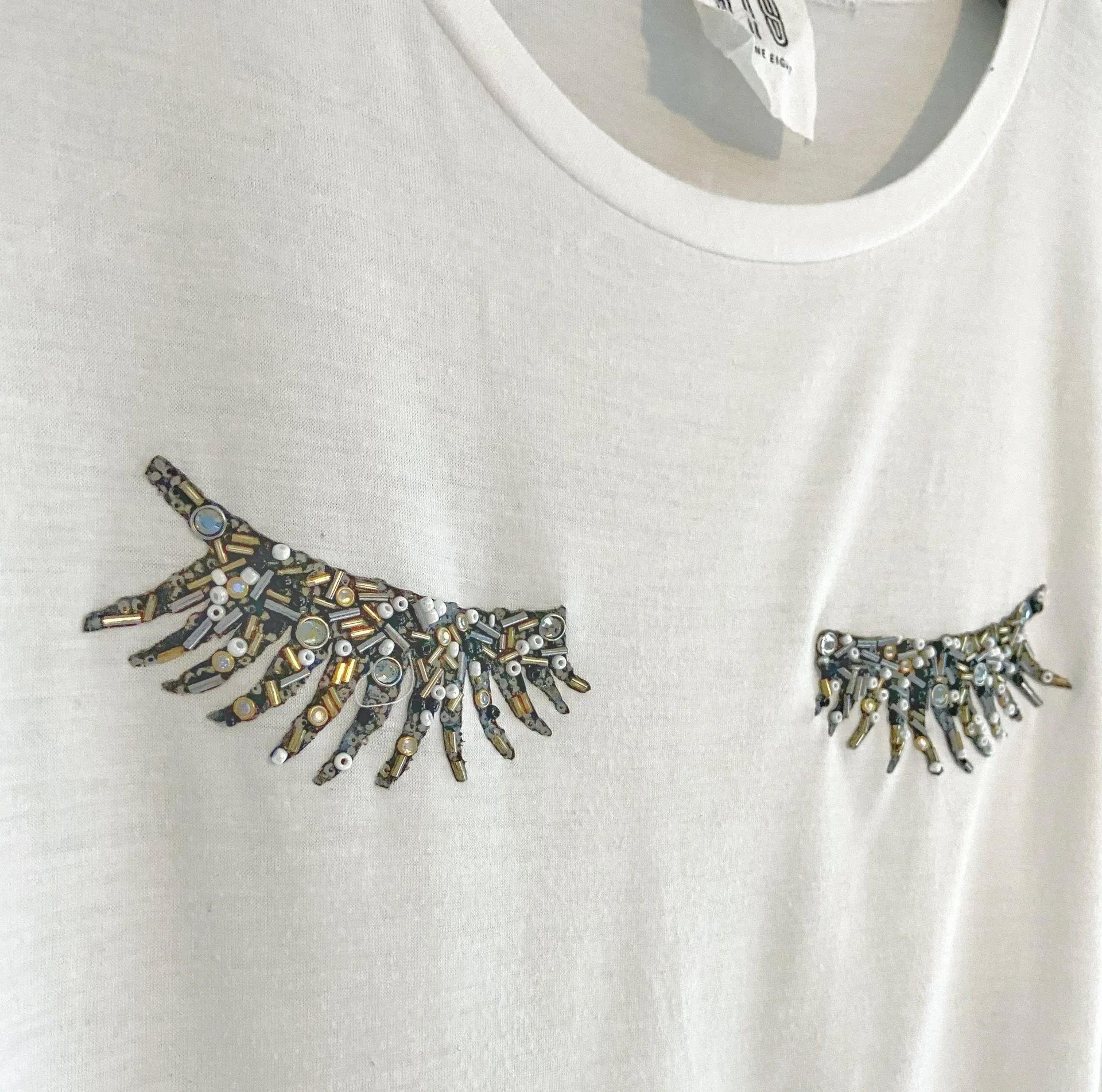 Beaded Eyelash Tee - Image 3