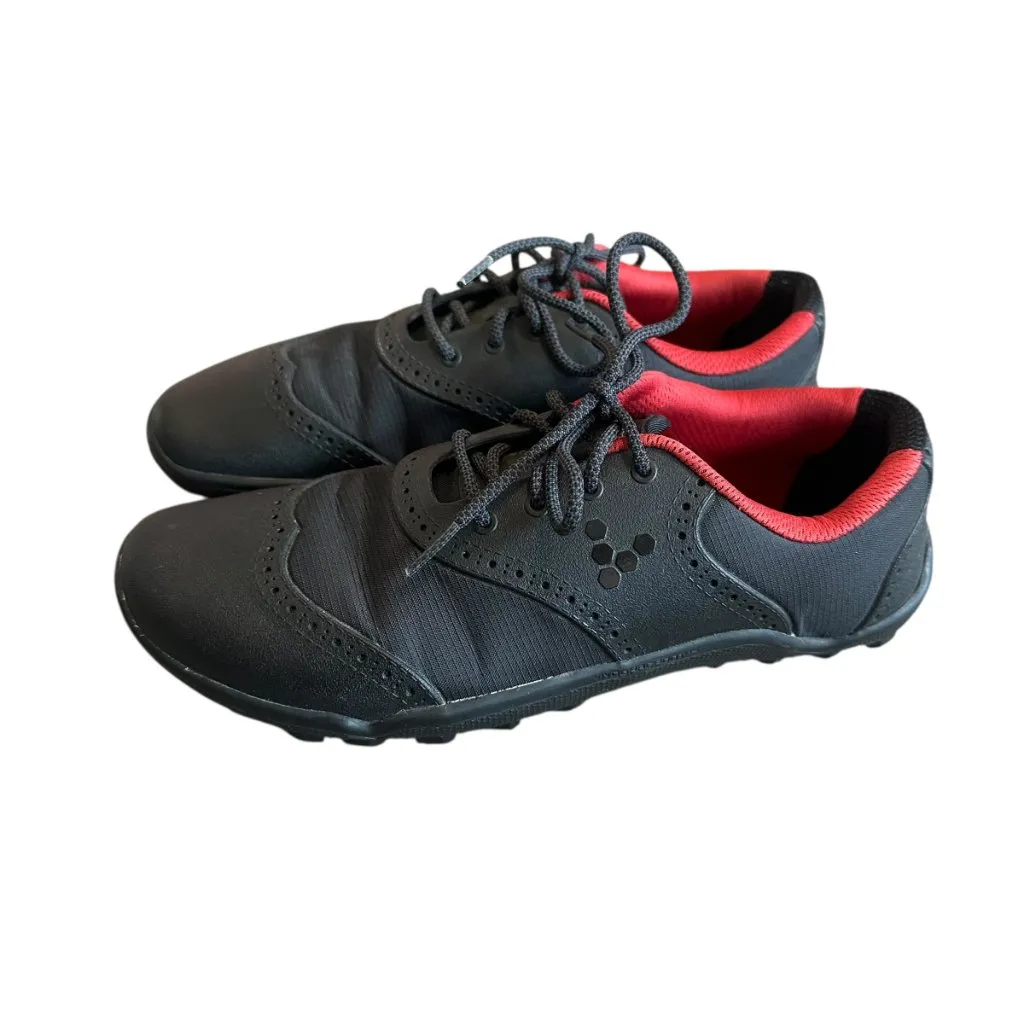 Vivobarefoot Black Linx Golf Shoes Lace Up Athletic Athleisure Size 39 8.5 Women - Image 2