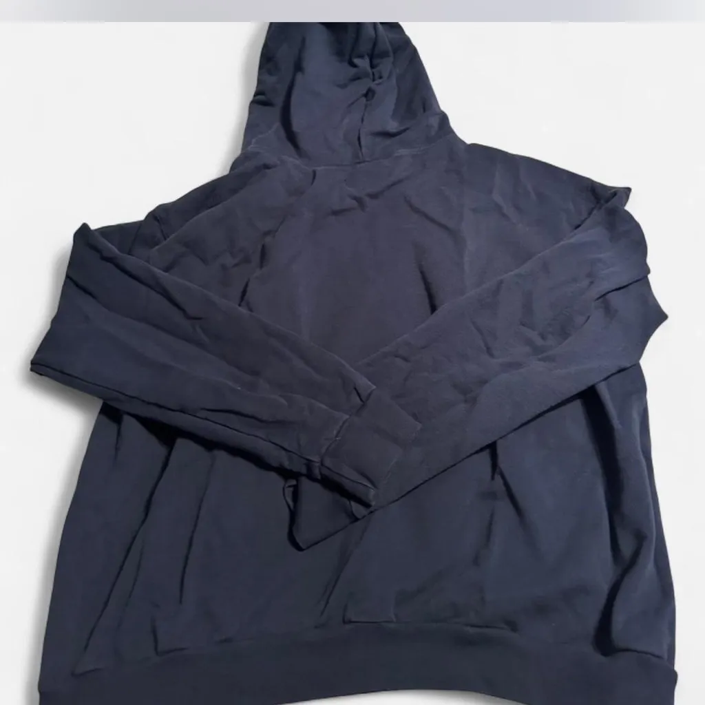 Lonely Ghost Navy Blue Hoodie - Image 5
