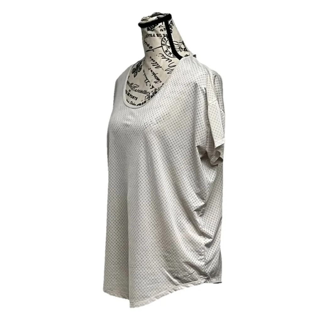 Nike Dri-FIT Running Perforated Sheer Top L Gorpcore Outdoor Hiking Yoga Boxy - Image 3