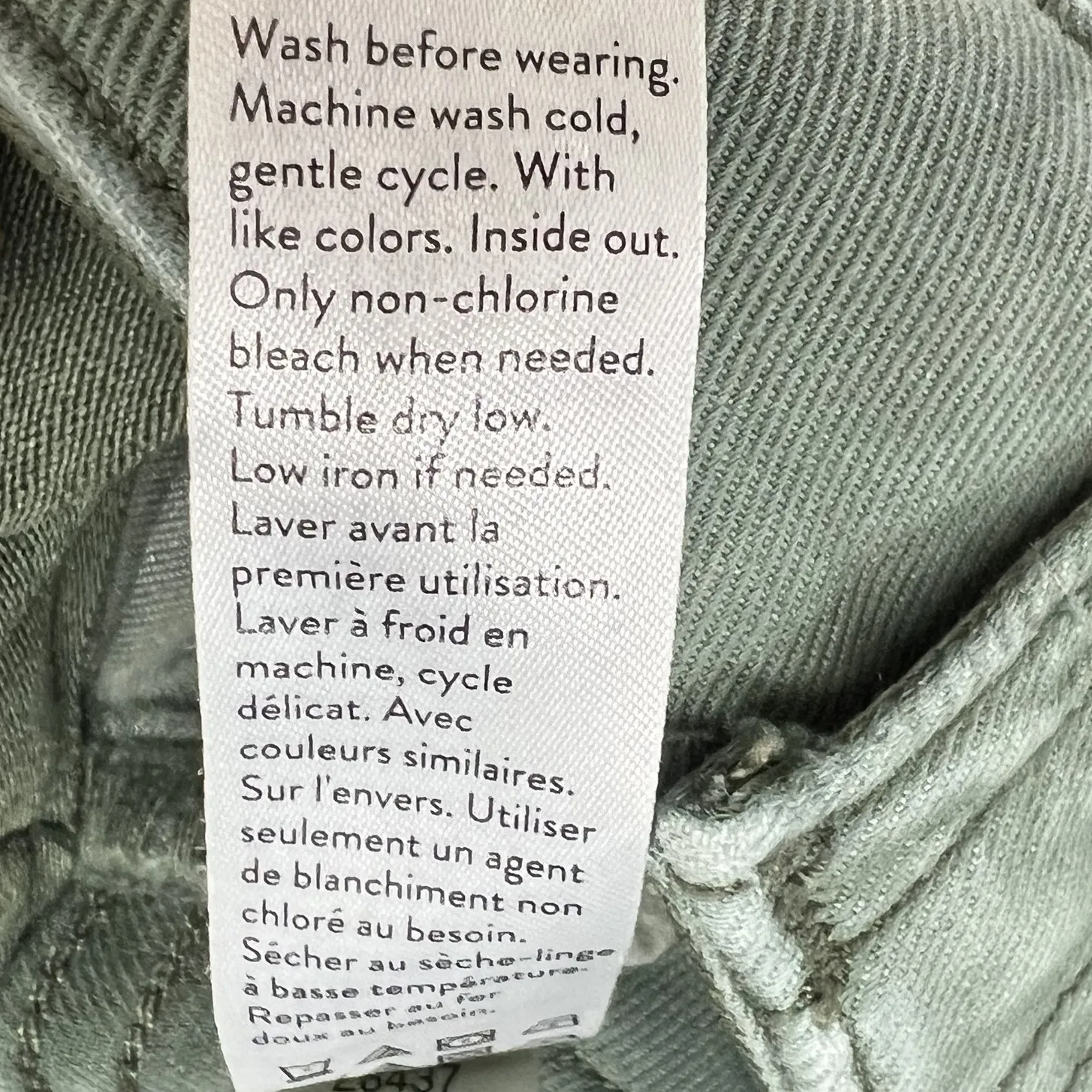 Spanx Stretch Twill Ankle Cargo Pant XL Soft Sage Utility Slim Tapered 20311R - Image 14