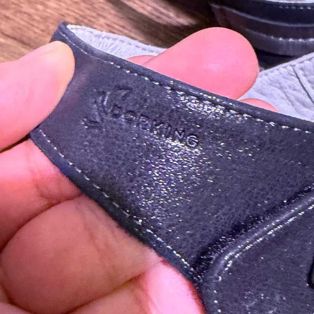 Women's black and silver Dorking low heel shoes size 40 - Image 5