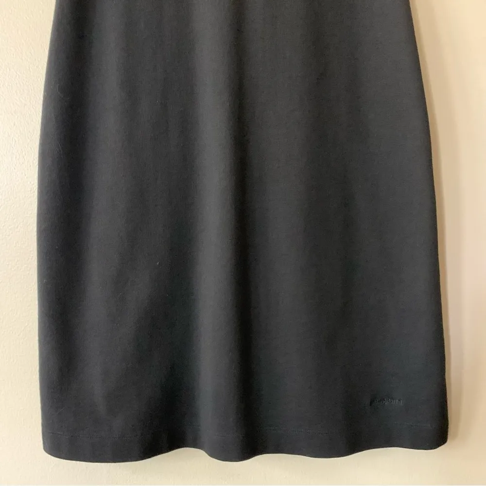 NWT Patagonia Organic Cotton Sleeveless Black Knee Length Dress Size XS - Image 9
