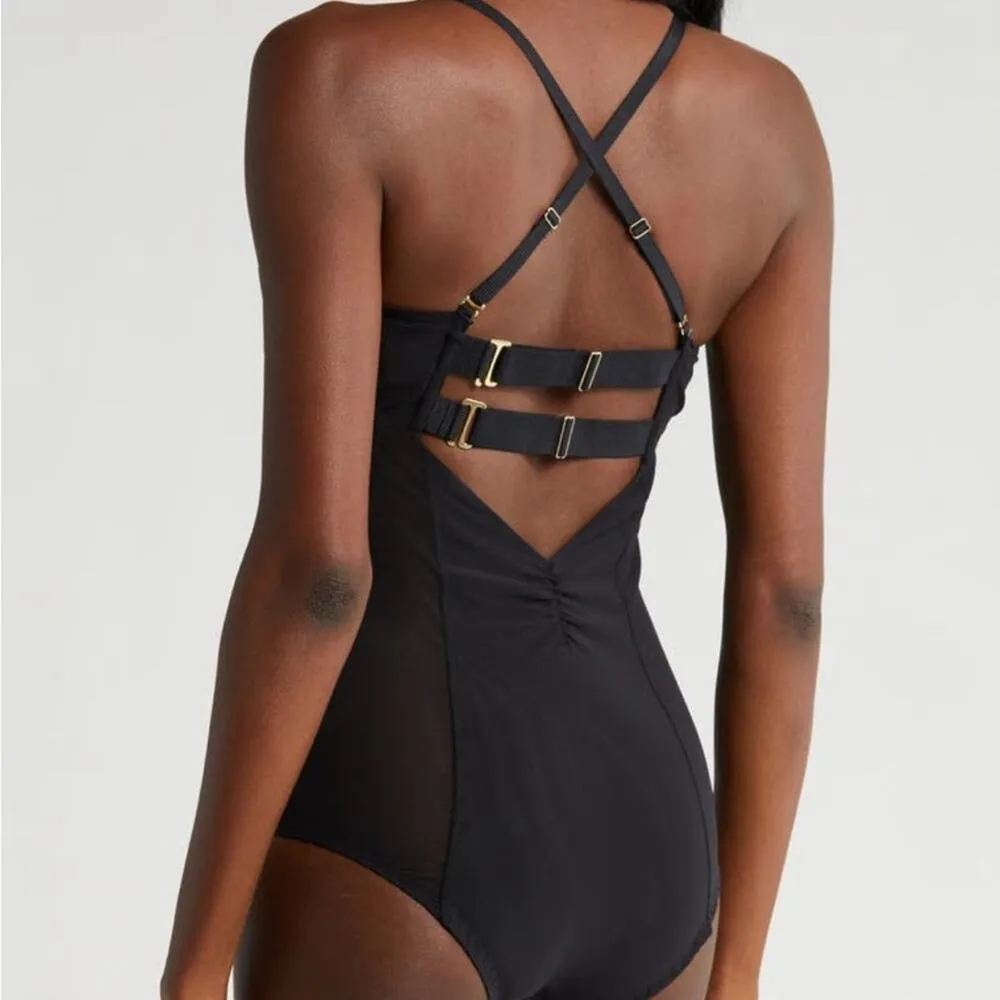We Are HAH  Under the Wire Bodysuit Noir - Image 3