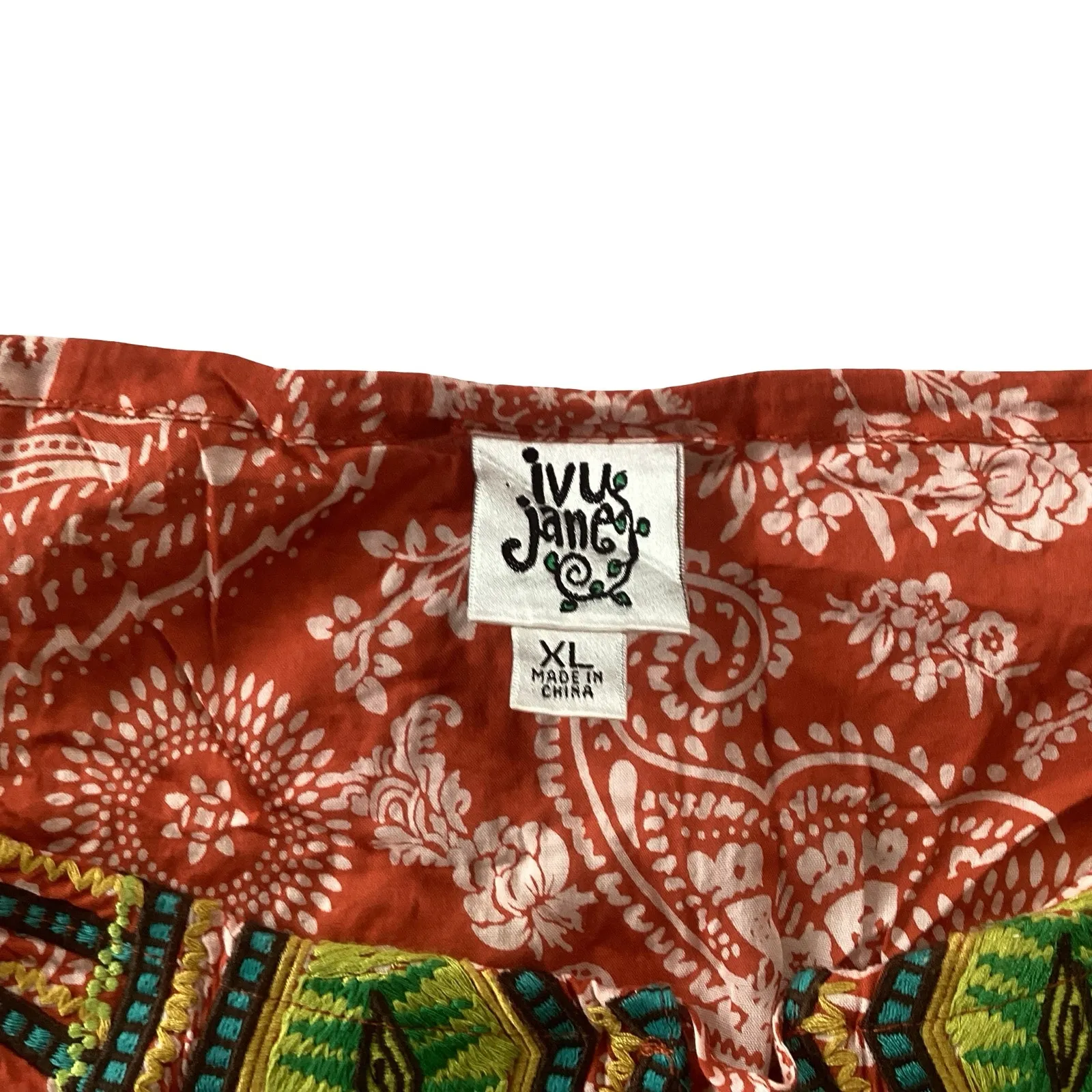 Ivy Jane Paisley Print Boho Top - Image 5