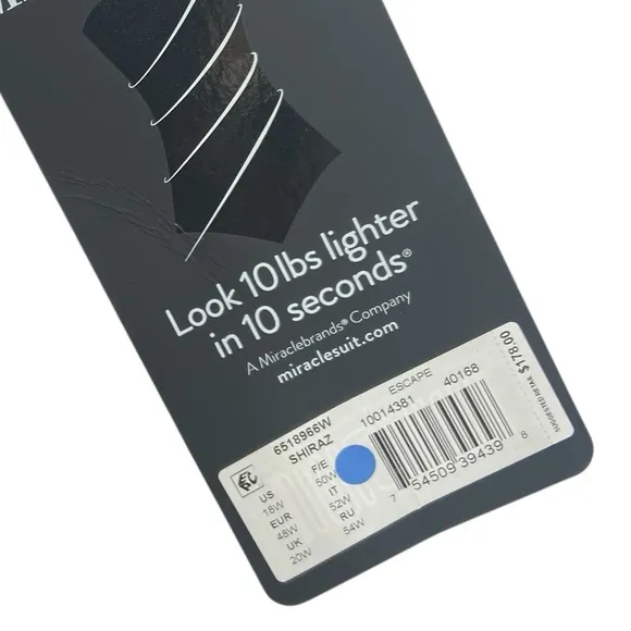 Miraclesuit $178 NWT Shiraz Escape‎ One Piece swimsuit 18W - Image 4