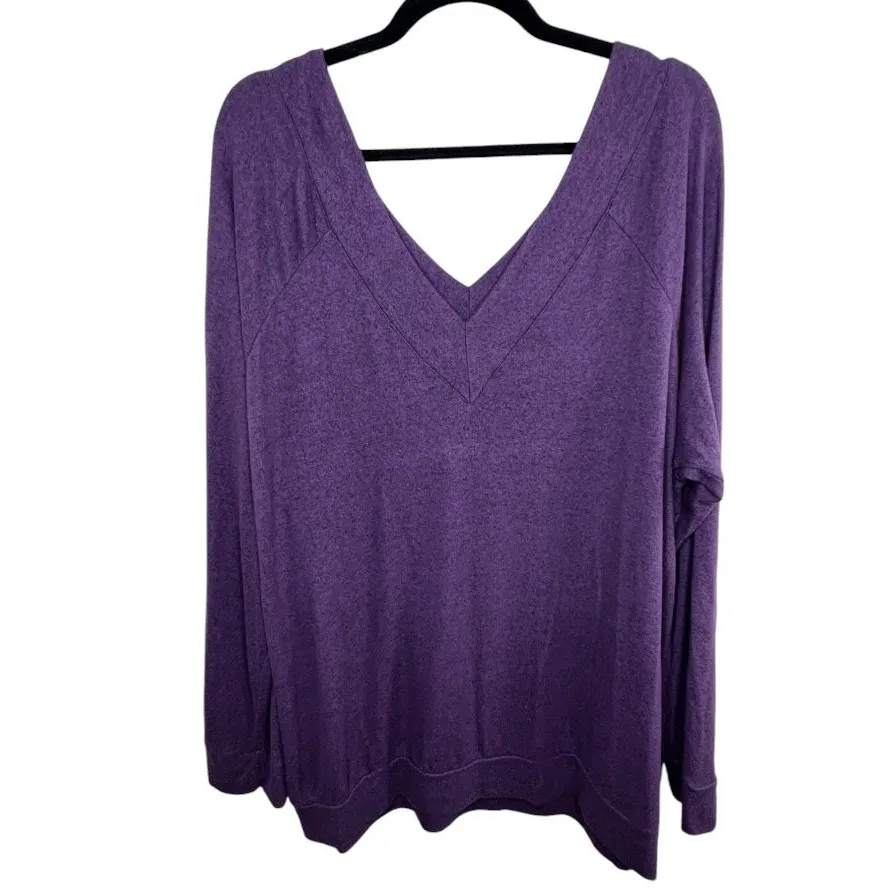W. by Wantable Brushed Hacci Raglan V - Image 3