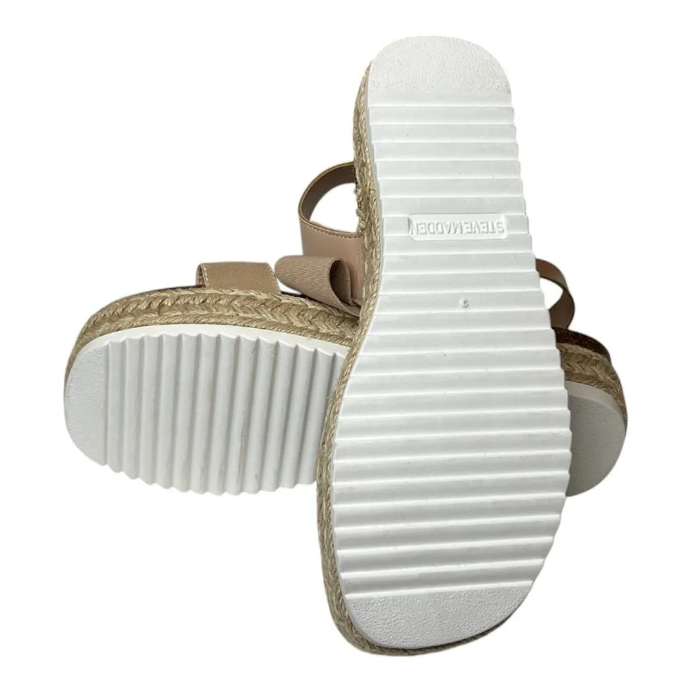 Steve Madden Jaklin Espadrille Sandals Blush Size 8 - Image 7