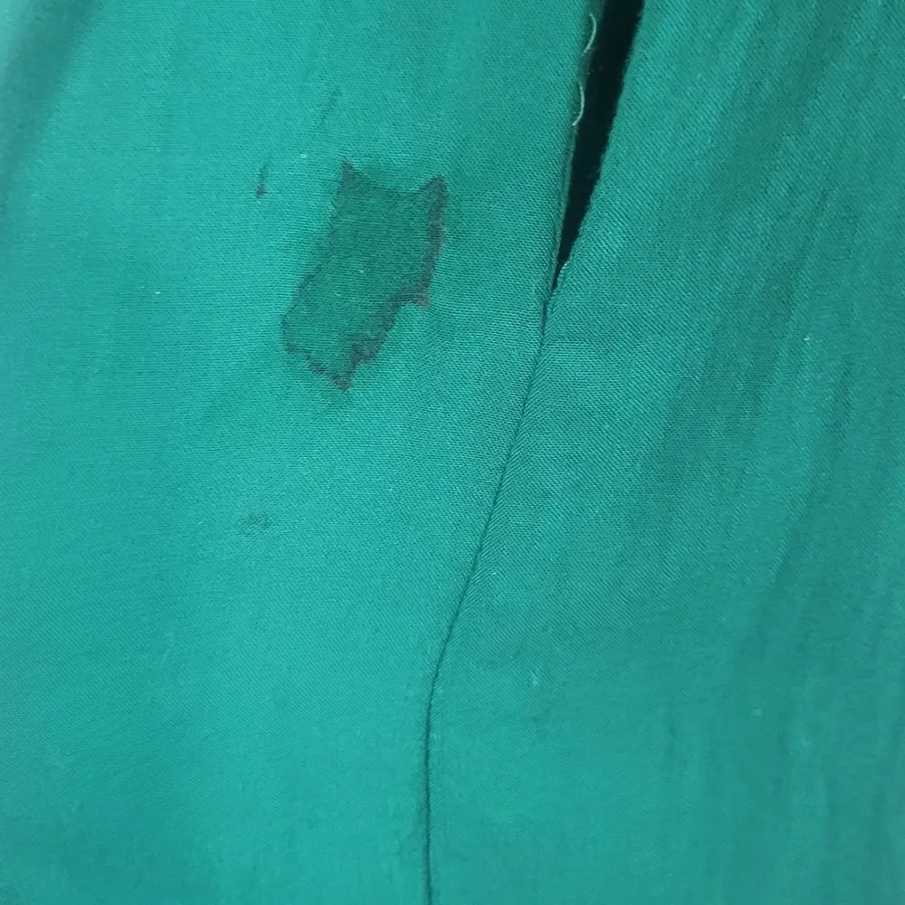 Maeve Faux Wrap belted v-neck short sleeve Kelly Green midi dress size small - Image 6