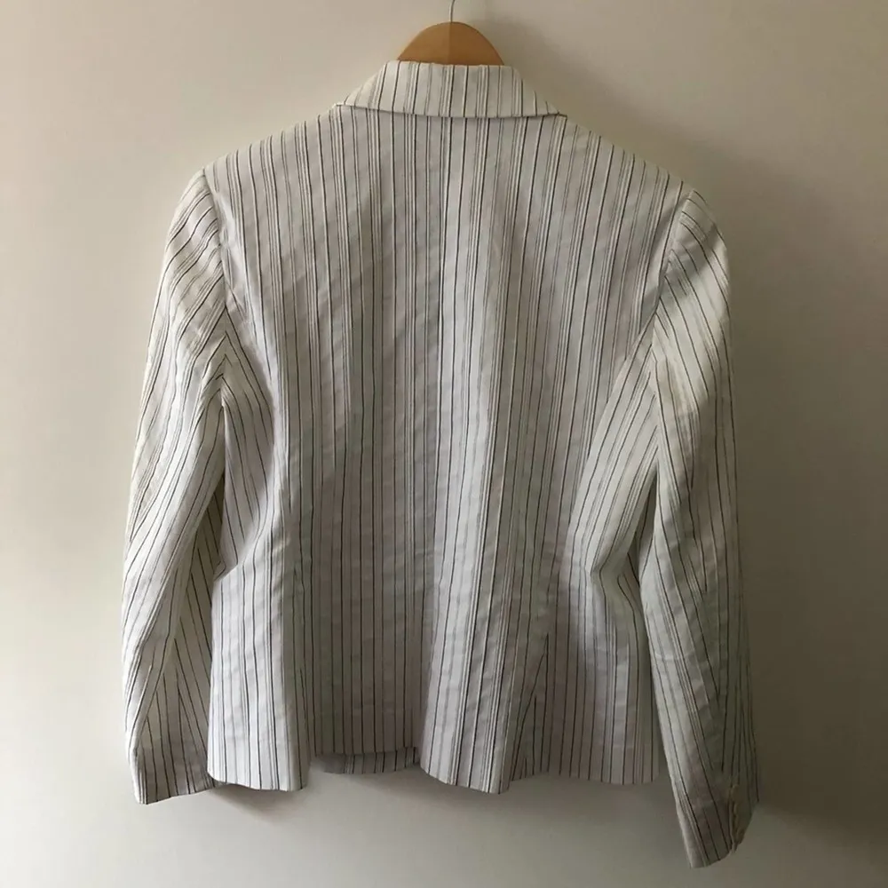 Saks 5th Avenue Pinstripe Blazer - Image 6