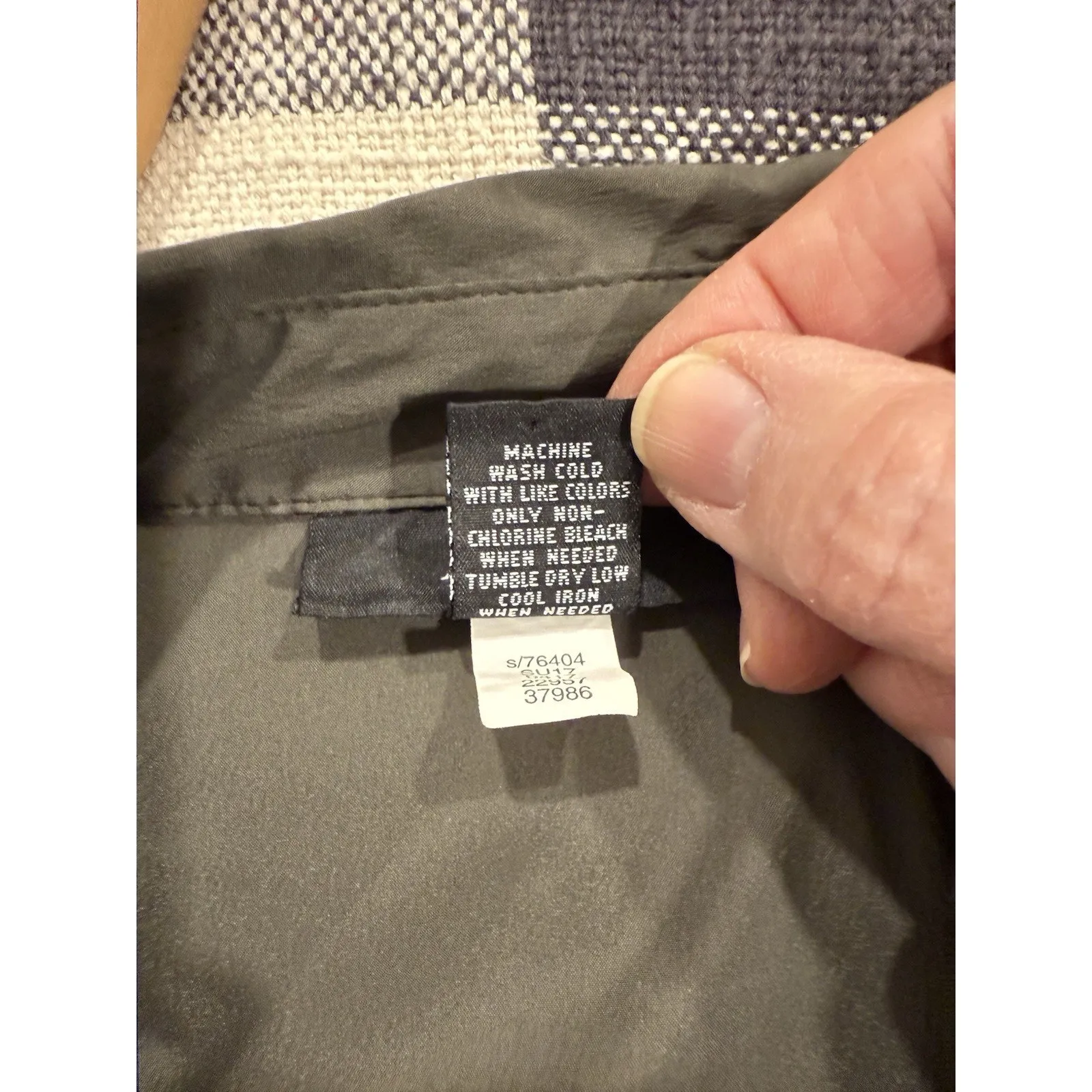 Alfani Wmn Sz 10 Olive Green, Long, Button/Drawstring Bottom Clz Short Slv Jkt - Image 7