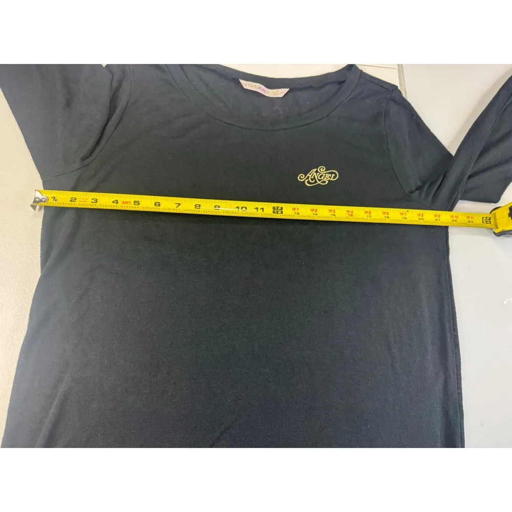 Victoria's‎ Secret Angel Black Long Sleeve Top Womens - Image 6