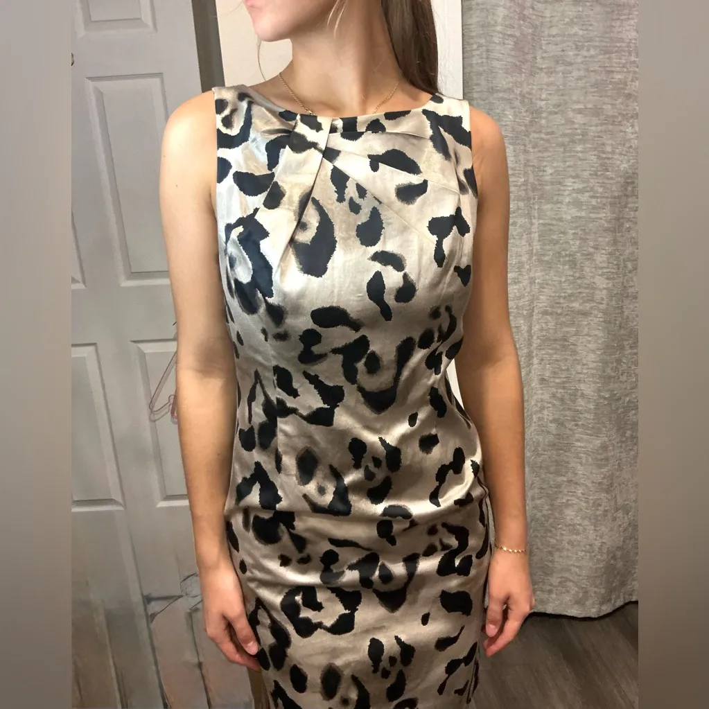 Elegant Leopard Print Dress🐆 - Image 3