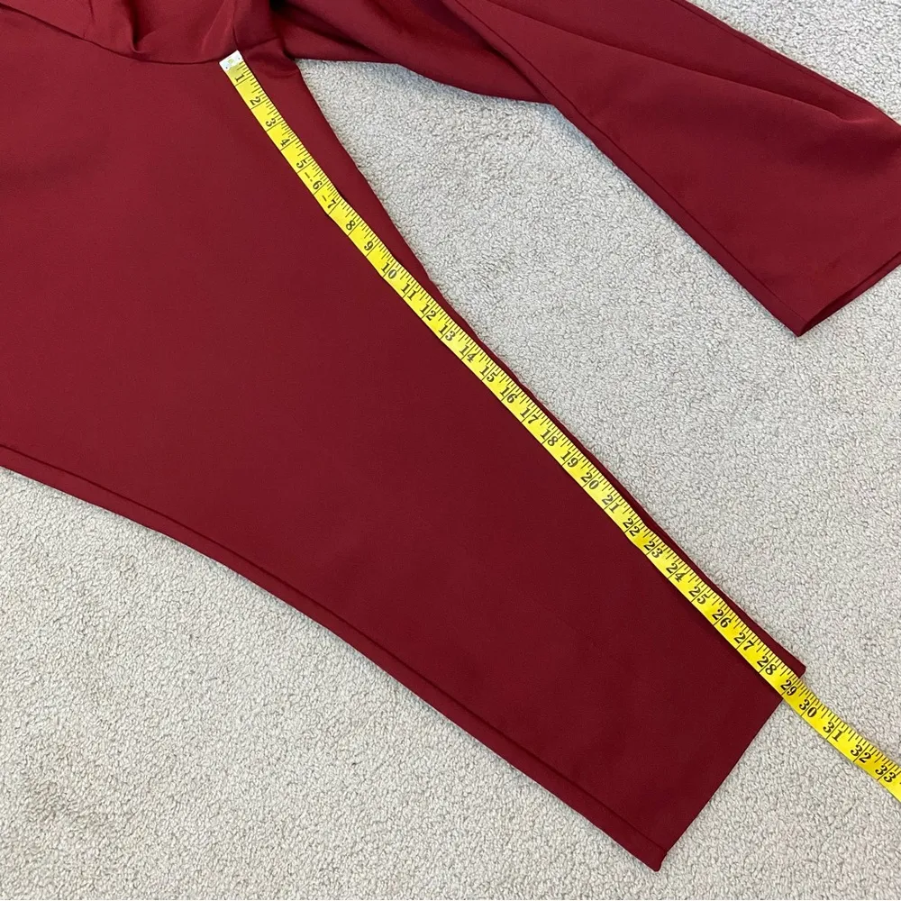 Eloquii Dress Pants Wine Red 26 - Image 6