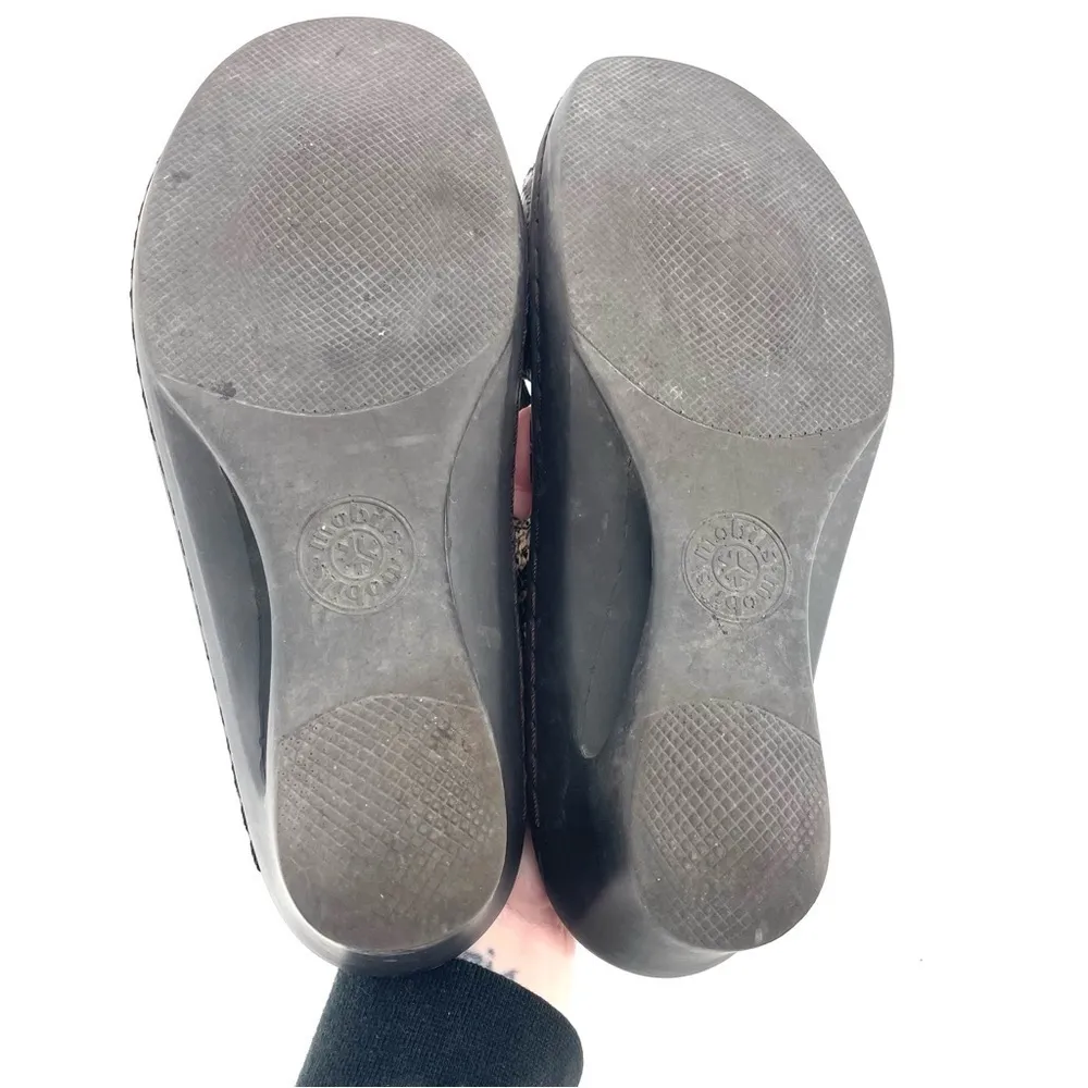 Mephisto Python Snake Print Double Strap Slip On Sandal Slide Size 9 - Image 6