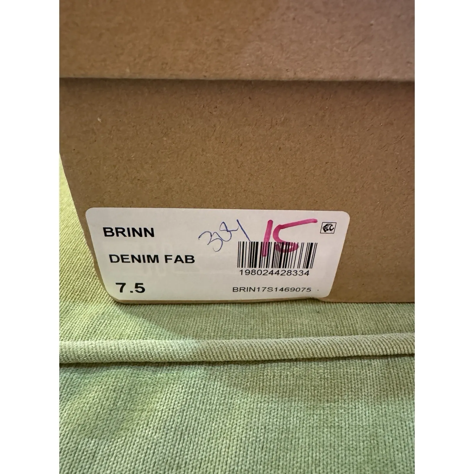 Steve Madden Women's Brinn Mary Jane‎ Platform Espadrille Flats, Denim, Size 7.5 - Image 9