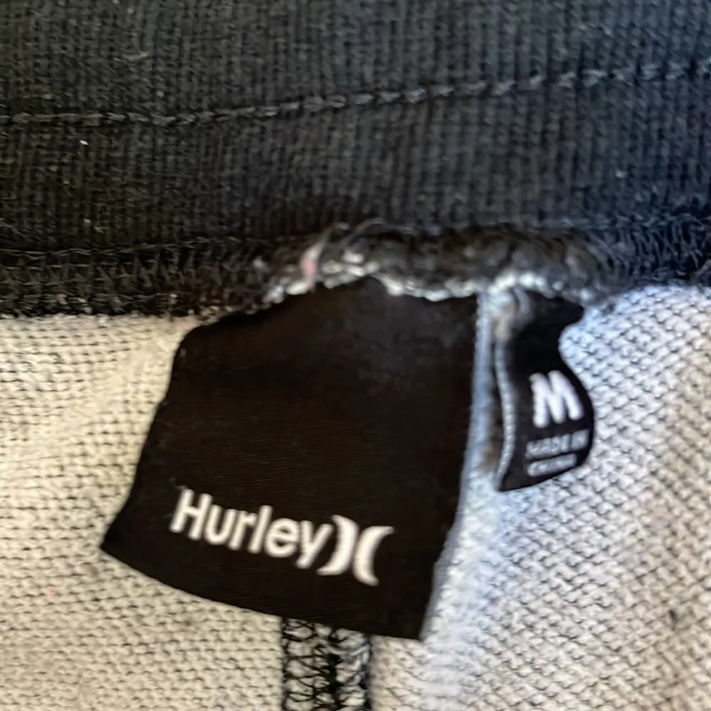 Women's Junior's HURLEY Capri Joggers Charcoal & Light Gray Size Med GUC #7228 - Image 4