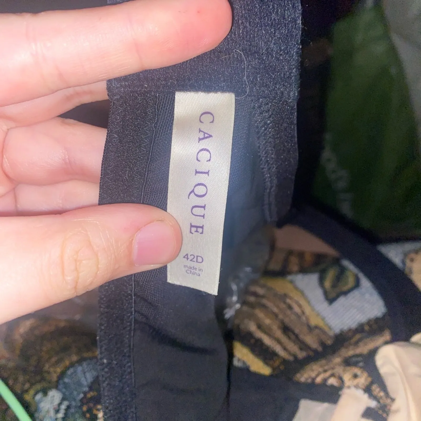 Cacique modern liner bra size 42d - Image 6