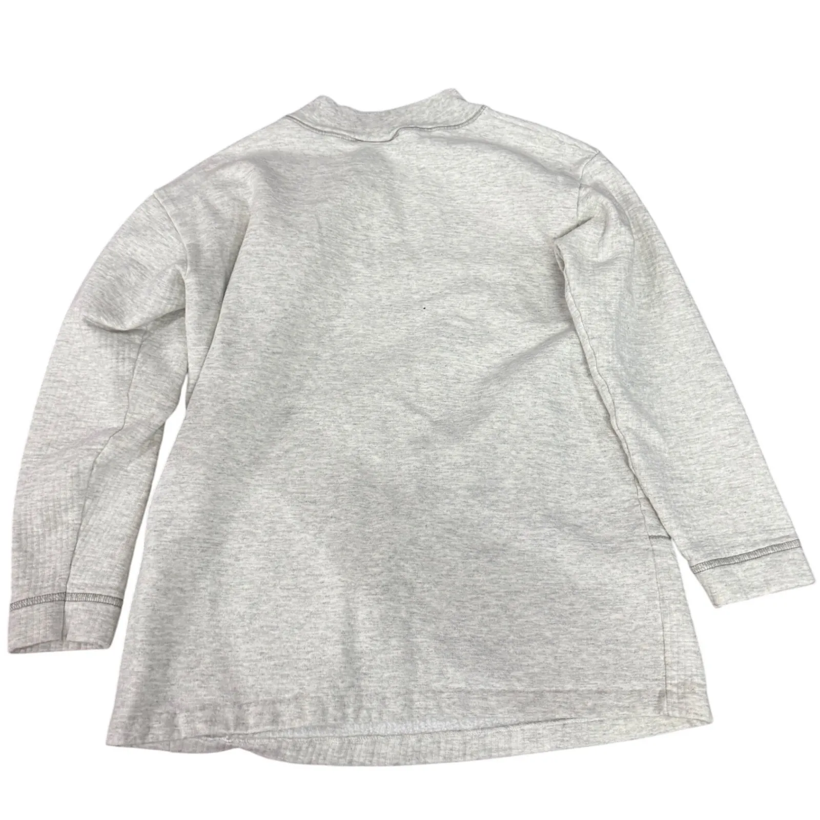 Vintage 90s Laguna Sportswear Sweatshirt Made in USA Gray Knit Pullover Size M Size M - Image 2