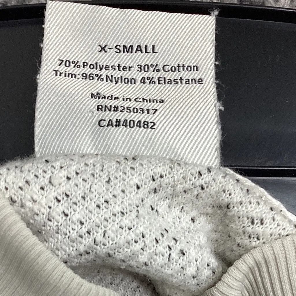 Varley  Cream Turtleneck Sweater with Drawstring - Image 4