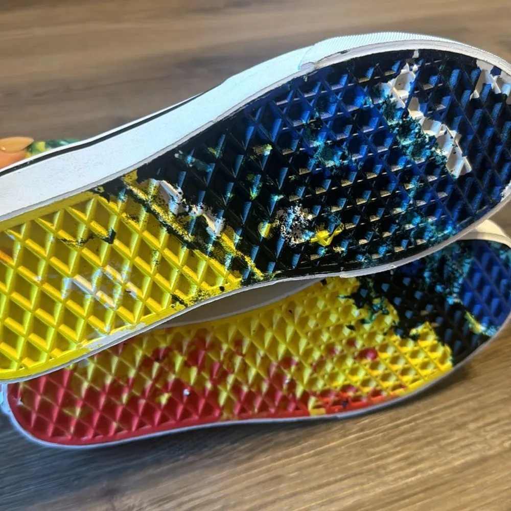 Vans Off The Wall X Crayola SK8-Hi Mashup Melt Hi-Top Shoes Mens 6.5 womens 8 - Image 7