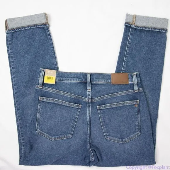 NEW!‎ Madewell Boyfriend jeans, straight leg, high rise, size 27 - Image 15