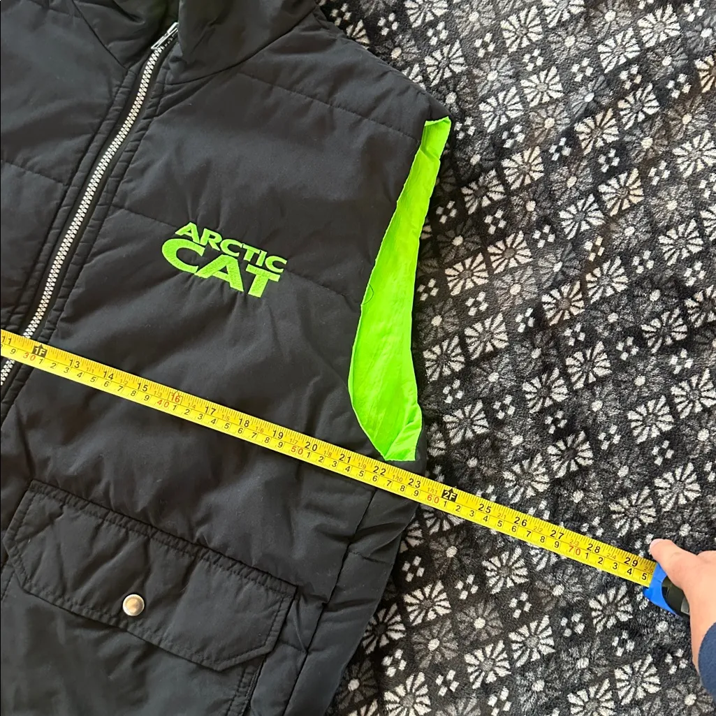 90s Artic Cat Vest Size M - Image 3