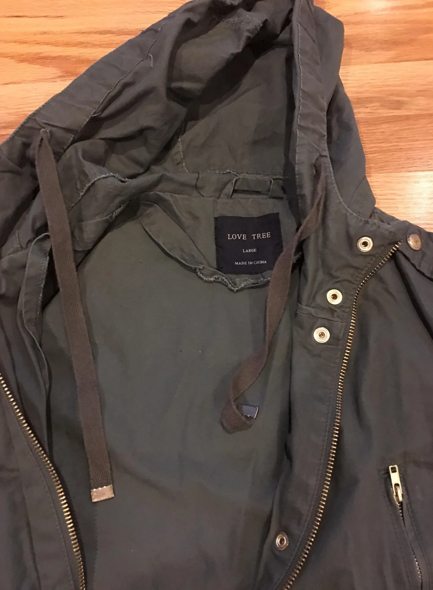 Love Tree Green Jacket - Image 7