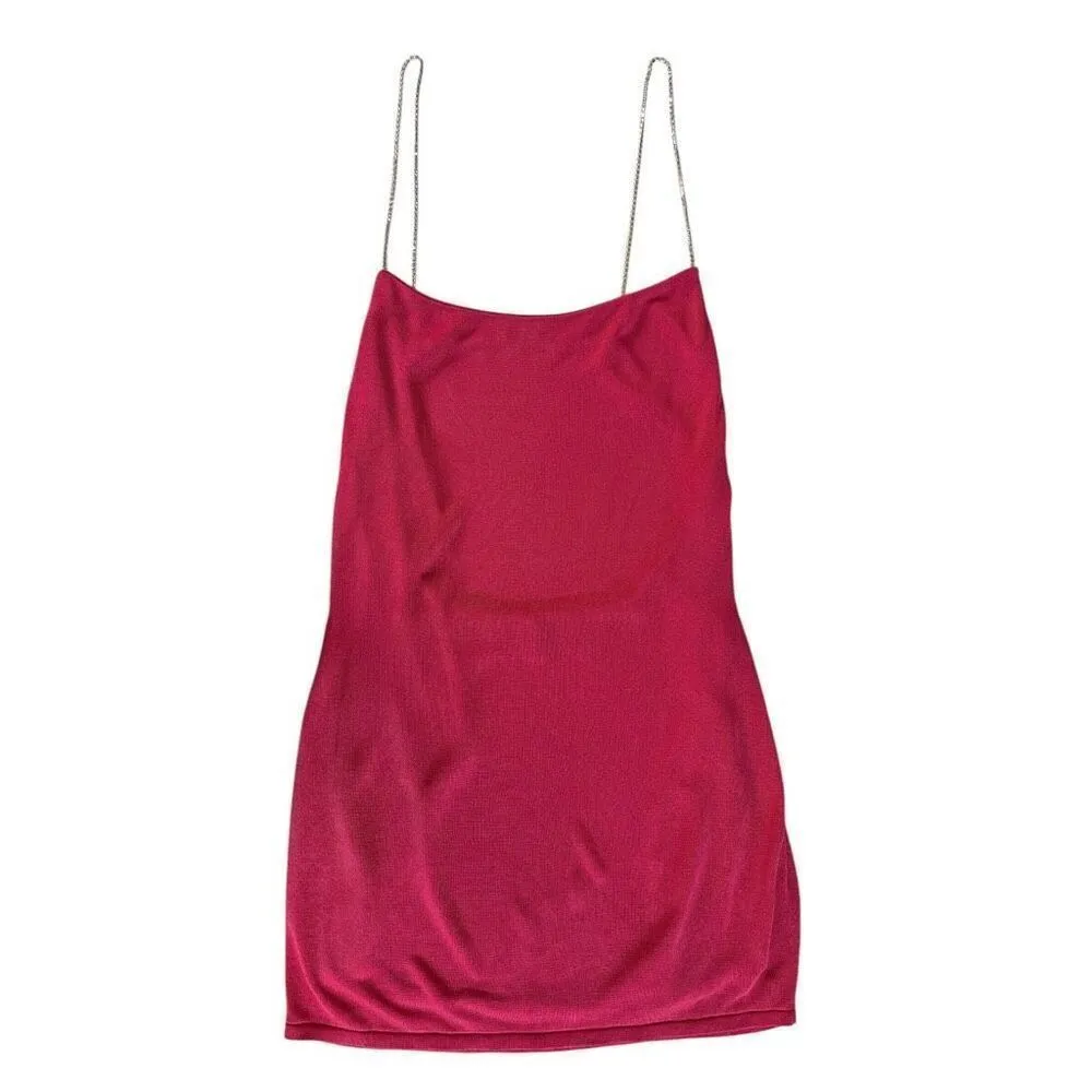 GAUGE81 Hira Short Dress in‎ Fuchsia M Pink Size M - Image 2