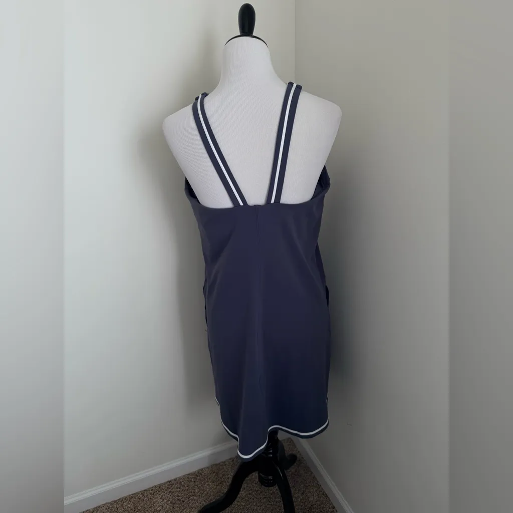 Vuori Women's Volley Dress in Azure Blue Size XL - Image 5