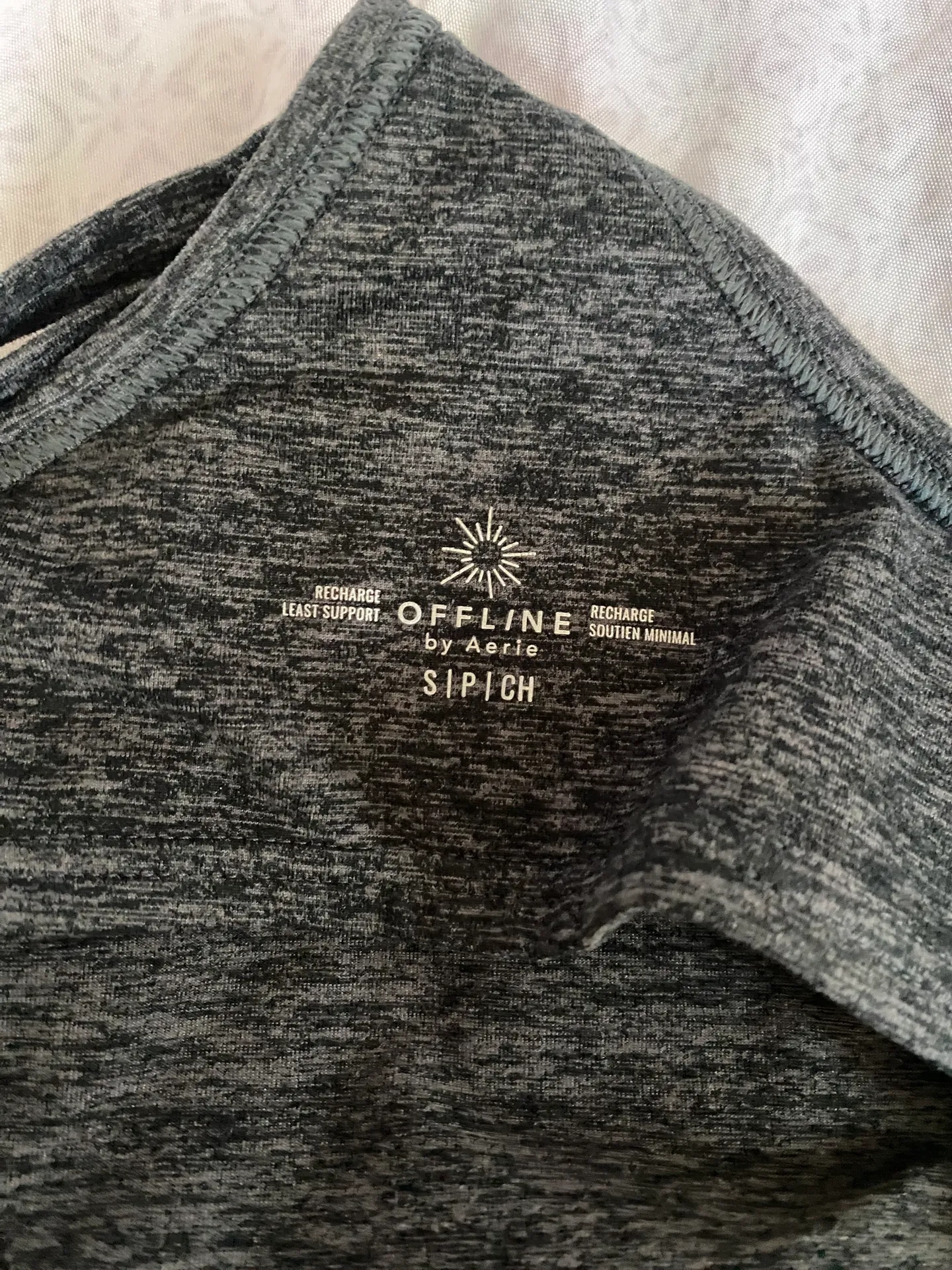 offline gray least support sports bra - Image 4