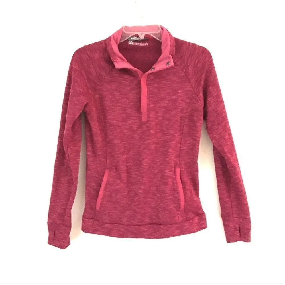 Avalanche Loma snap mock thumbhole sweatshirt L - Image 2