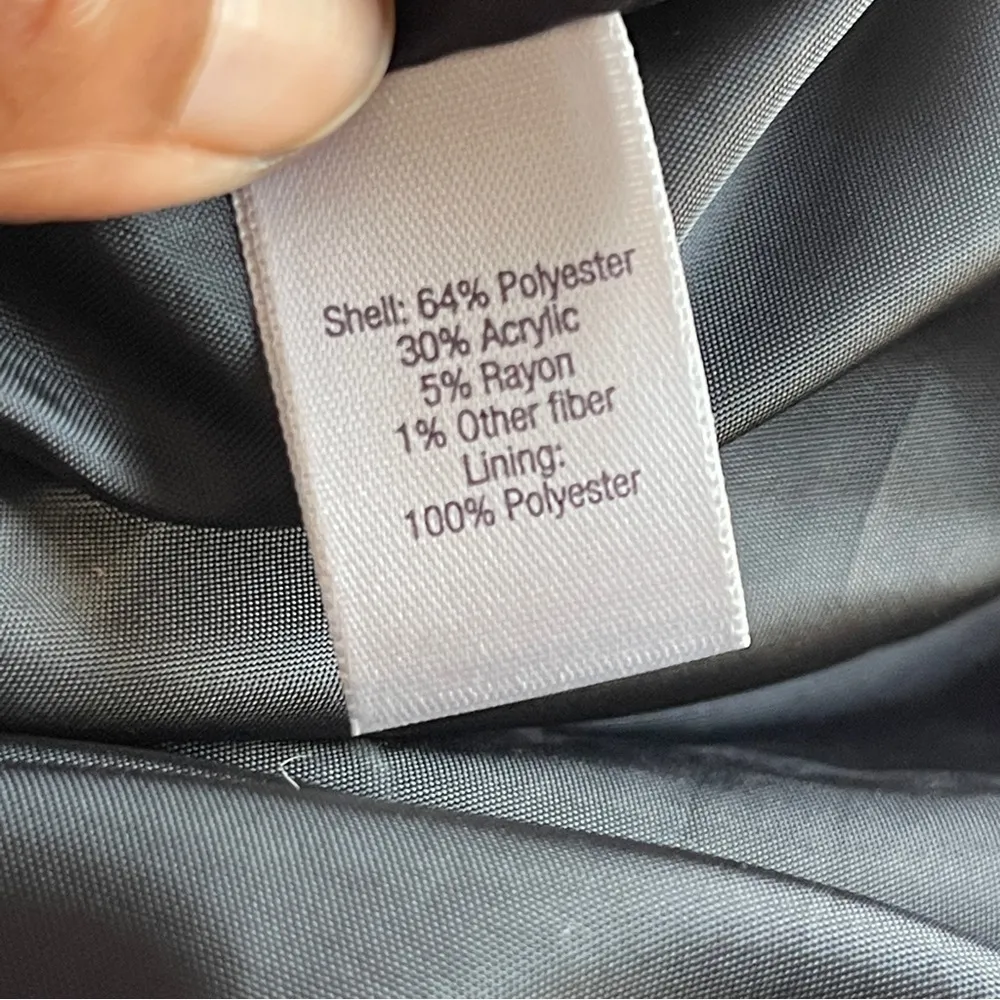 JENNIFER LOPEZ | Tweed Button Down Puff Sleeve Mini Dress Sz M - Image 7