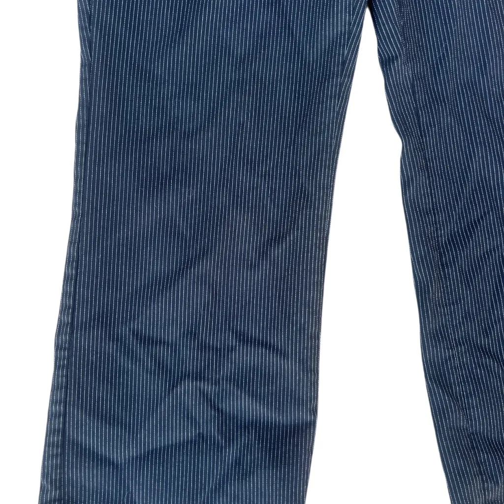 Vintage Y2K Mid-Rise Cropped Pinstripe Editor Pants 8 - Image 2