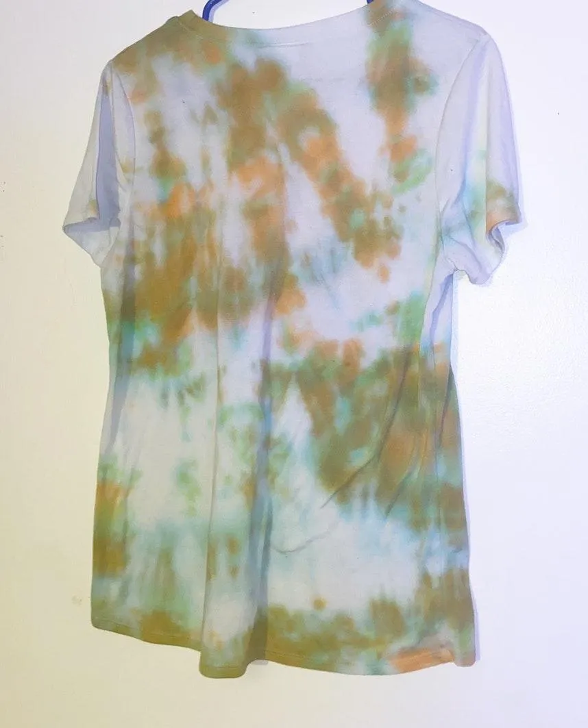Jerry Leigh Smokey Bear Casual Tie Dye Grunge Tee  - Image 2