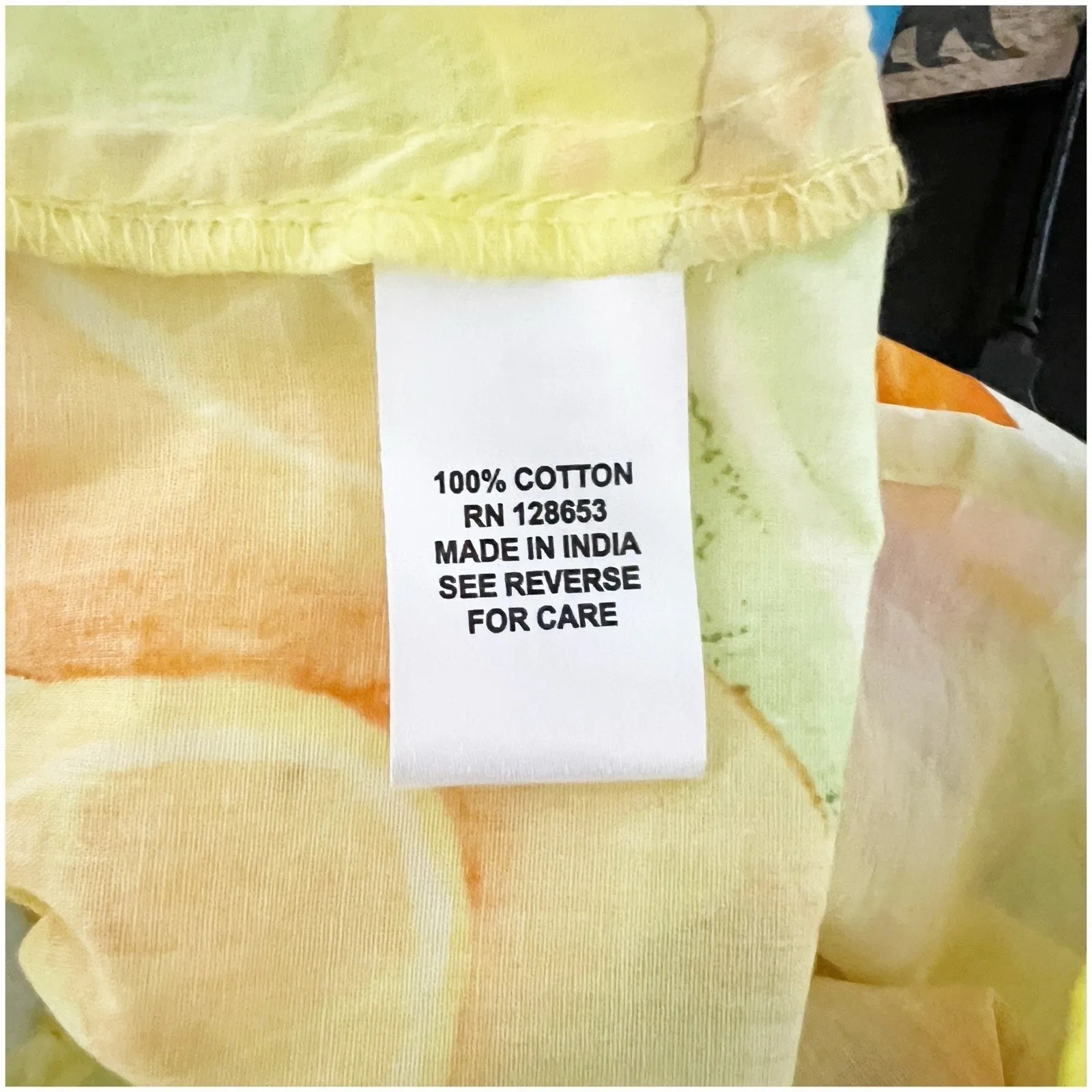 Calypso St Barth Women’s Tropical Button Down Shirt Blouse Fruit & Floral Cotton - Image 10