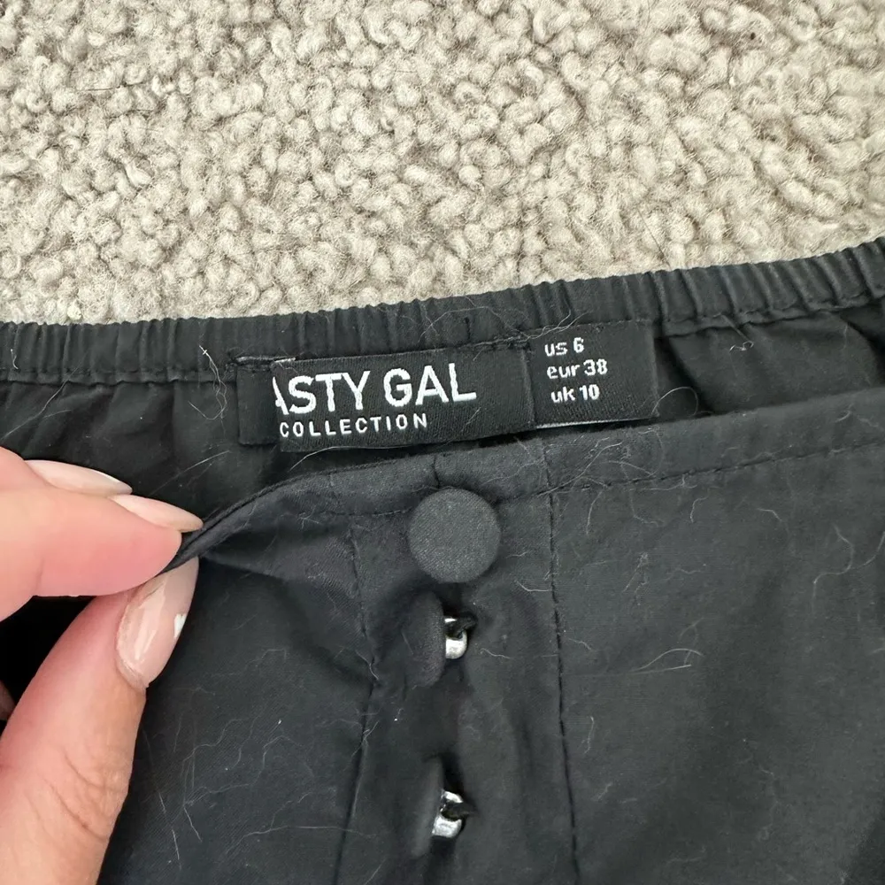 Nasty Gal button down blouse Black Buttoned Women's Top - Image 2