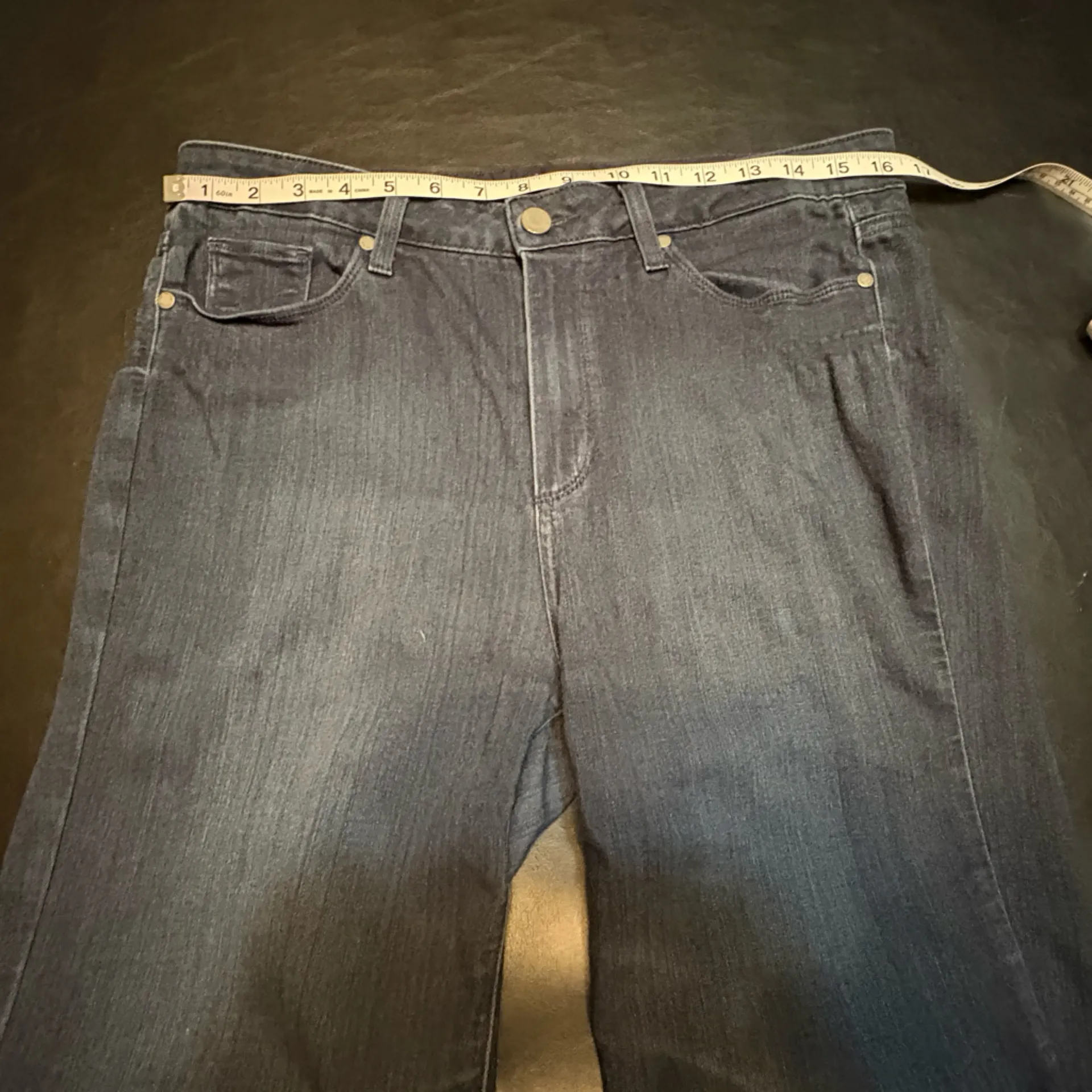 PAIGE Hoxton Ankle Blue Jeans size 32 - Image 7