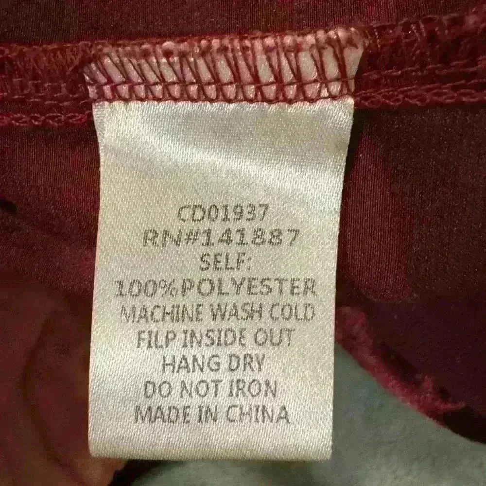 Women’s Halter Burgundy Dress - Image 3