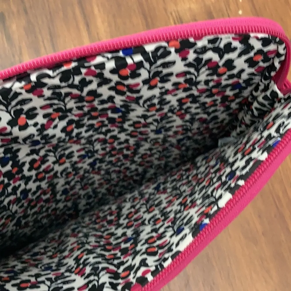 NEW Vera Bradley Laptop Organizer Case Slip Holder Passion Pink Office NWT - Image 6