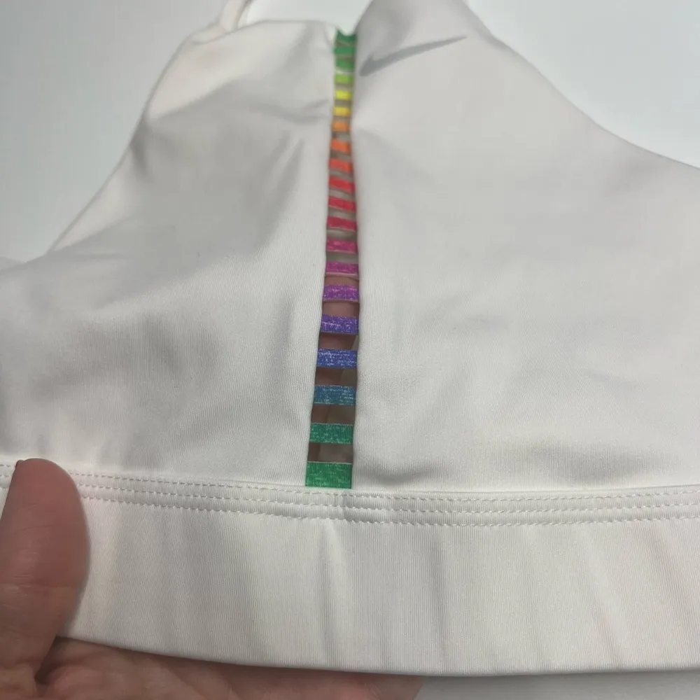 Nike Indy rainbow ladder sports bra size xs - Image 5