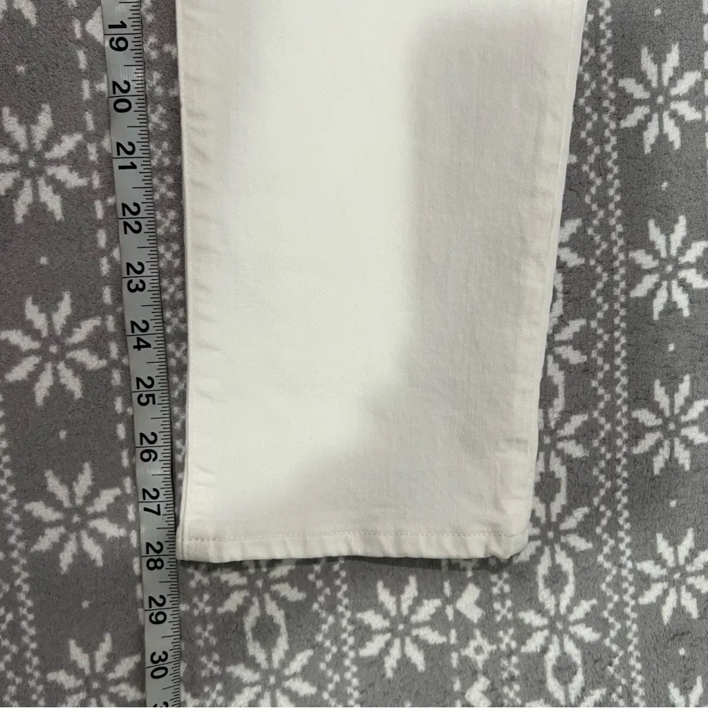 Madewell‎ The Perfect Vintage Jean In Tile White ND501 Size 27 - Image 10