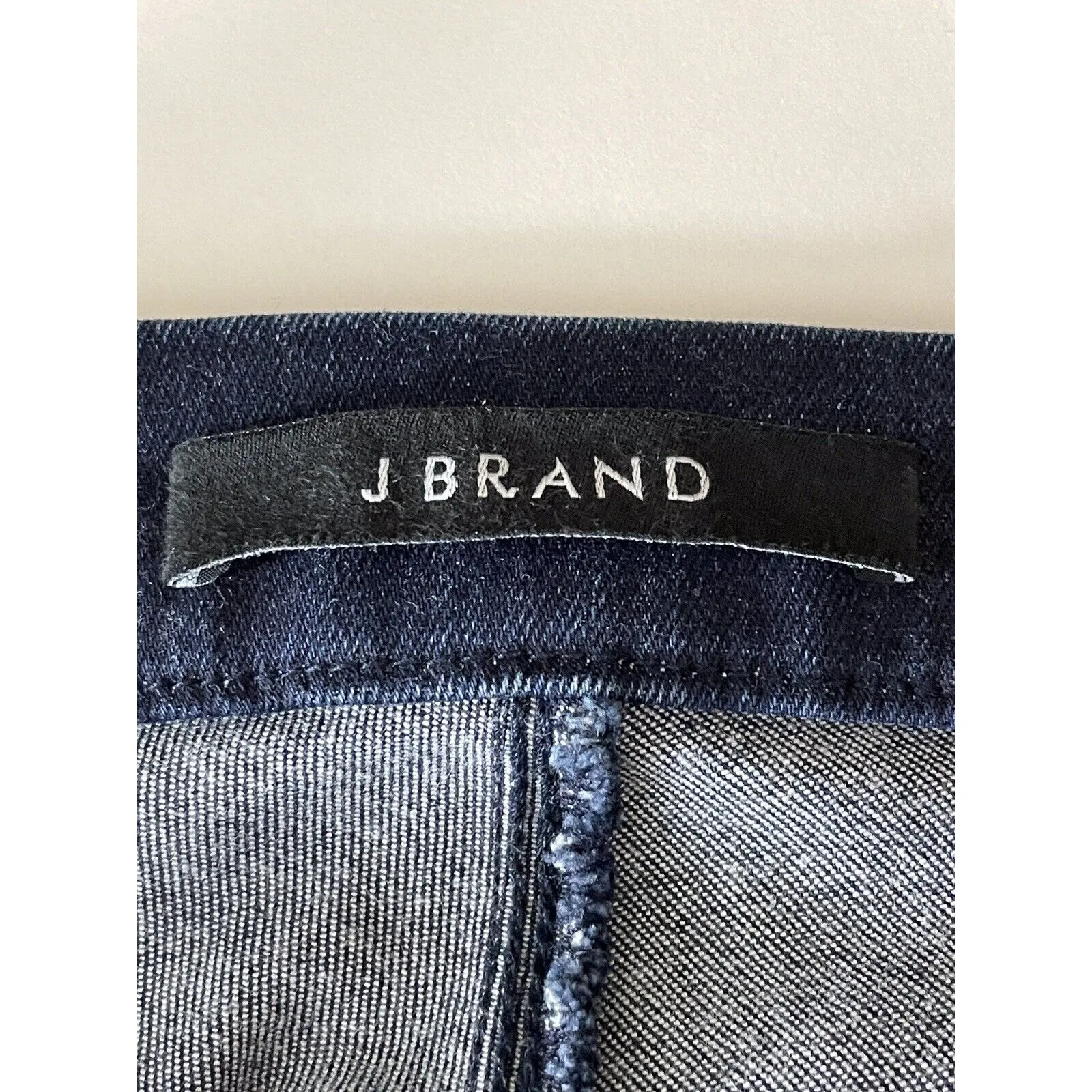 J Brand Inkwell Tailored Crop Mid Rise Stretch Ankle Jeans Pants Size 28 - Image 9