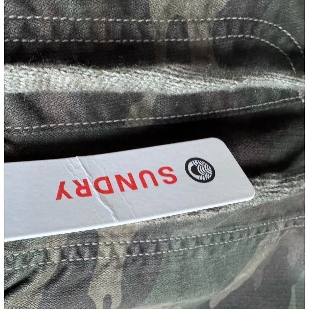 Sundry  Camo Army Drawstring Jogger Size S NWT - Image 6