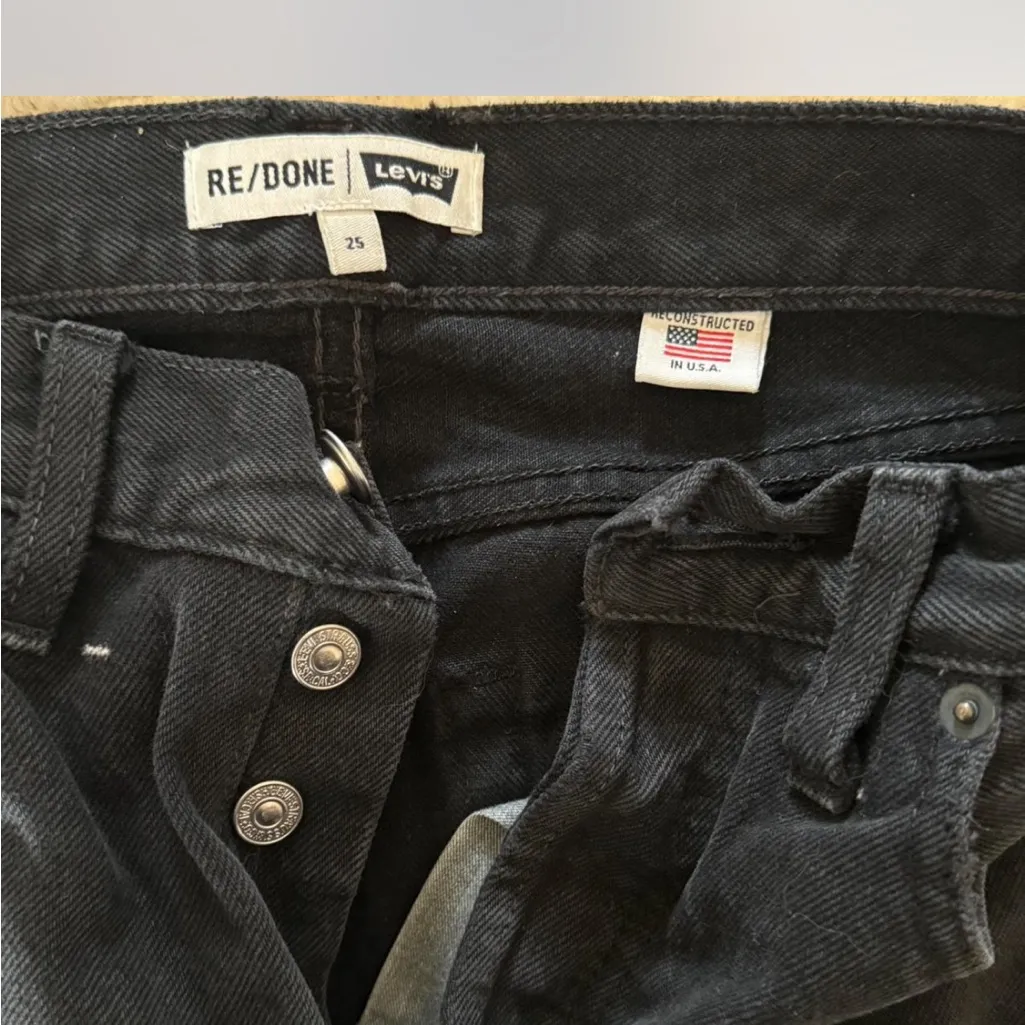 Re/Done Levi’s size 25 Black Women's Jeans - Image 4