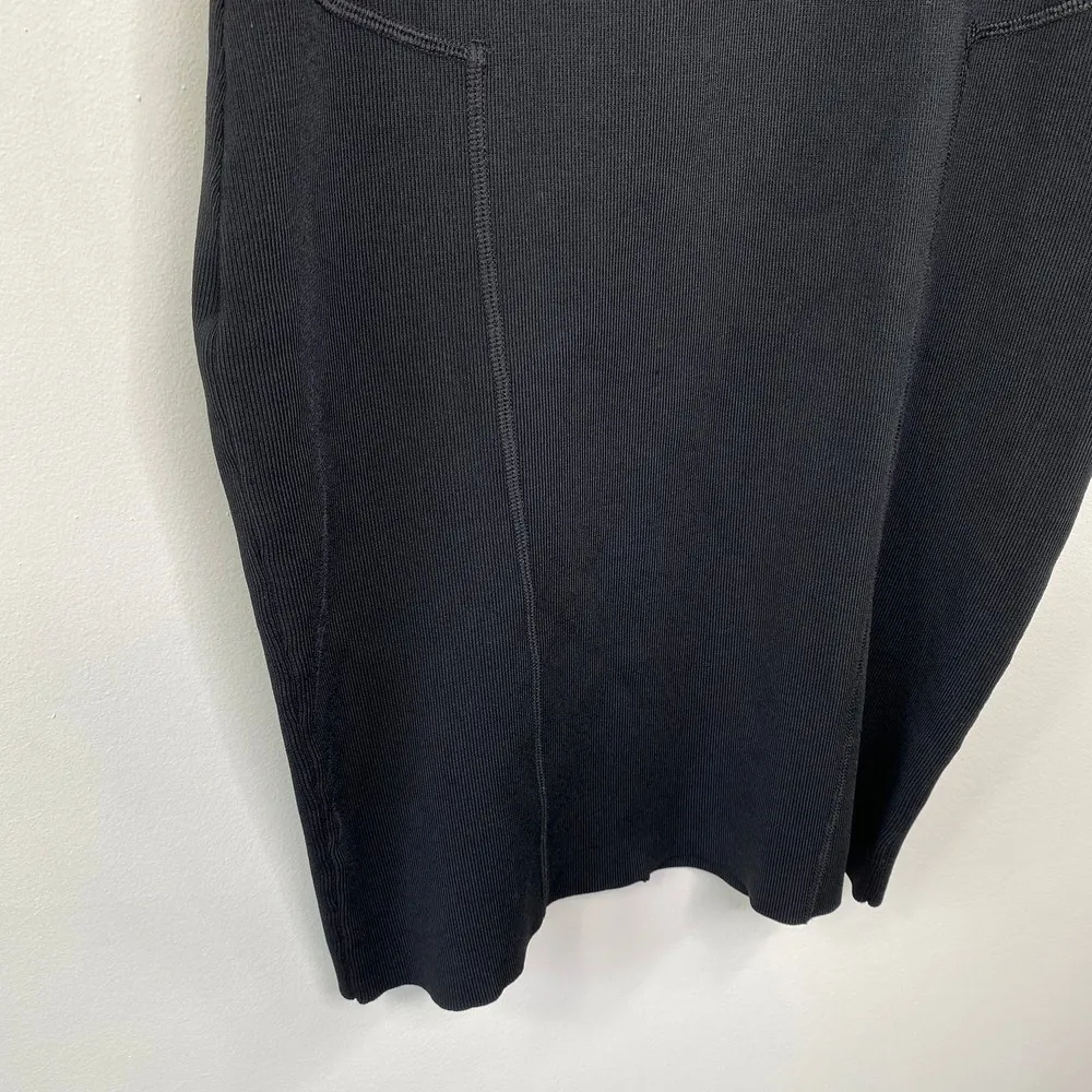 Catherine Malandrino Black Short Cap Sleeve Stretch Dress Women's Size Small S - Image 4